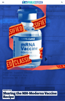 PublicCitizenVaccine | MR Onlinenbsp | Public Citizen 81021 | MR Online