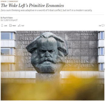 WSJWokeLeft | MR Onlinenbsp | Karl Marx called his system scientific socialism Paul Rubin wrote in the Wall Street Journal 10521 Modern leftists advocate a similar ideology and call themselves woke to indicate that they understand the world better than the rest of us | MR Online