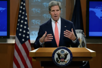 fulltranscriptsecretaryofstatejohnkerryand39 | MR Onlinenbsp | Secretary of State John Kerry gives dramatic performance at press conference on August 20 2013 blaming Bashir alAssad for sarin gas attacks in Eastern Ghouta seven days earlier Kerrys statements were false | MR Online