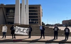 Rally at Dallas City Hall demands justice for murdered Indian student leader. Rally at Dallas City Hall demands justice for murdered Indian student leader.