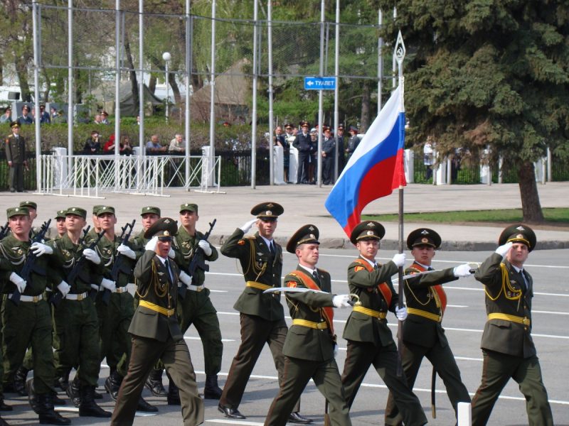 Russian parade image