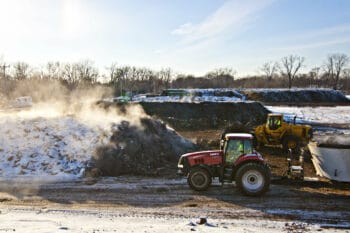 Industrial composting | MR Online | An industrial composting facility in Shakopee Minnesota US Image Minnesota Pollution Control Agency CC BYNC 20 | MR Online