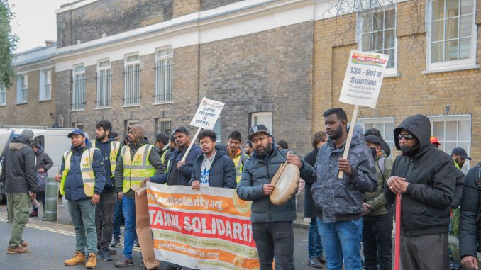 Tamil Solidarity protest