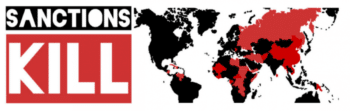 sanctionskillmap | MR Online | Countries sanctioned by the US Afghanistan Belarus Burundi Central African Republic China PR CĂŽte dIvoire Crimea Region Cuba Cyprus Democratic Republic of the Congo Eritrea Fiji Haiti Iran Iraq Kyrgyzstan Laos Lebanon Liberia Libya Myanmar North Korea Palestinian Territories Russia Rwanda Somalia South Sudan Sri Lanka Sudan Syria Venezuela Yemen Zimbabwe SanctionsKillorg | MR Online