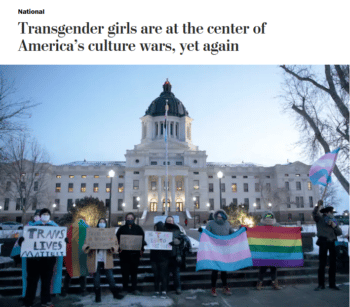 If transgender girls are at the center of Americas culture wars theyre not at the center of this Washington Post piece 12921 only one is quoted in the articles very last paragraph | MR Online | If transgender girls are at the center of Americas culture wars theyre not at the center of this Washington Post piece 12921 only one is quoted in the articles very last paragraph | MR Online