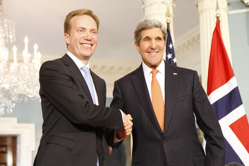 BĂžrge Brende and John Kerry