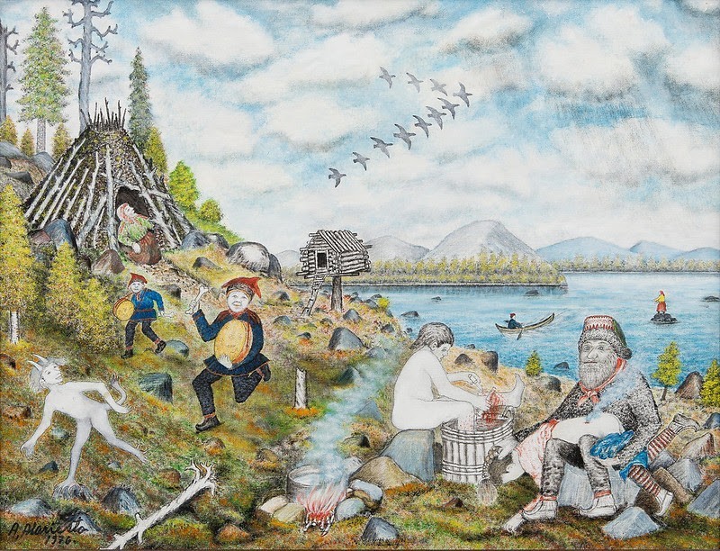 Andreas Alariesto (SĂĄpmi), Away, Bad Spirit, 1976.