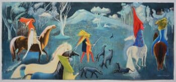 Leonora Carrington Mexico Figuras fantĂĄsticas a caballo Fantastical Figures on Horseback 2011 | MR Online | Leonora Carrington Mexico Figuras fantĂĄsticas a caballo Fantastical Figures on Horseback 2011 | MR Online