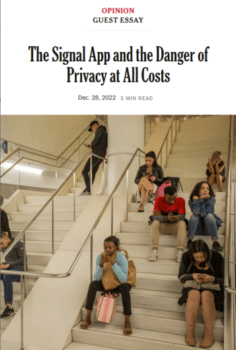 A New York Times oped 122822 takes aim at the fashionable notion that a technology free of corporate and government control is in the best interest of society | MR Online | A New York Times op ed 122822 takes aim at the fashionable notion that a technology free of corporate and government control is in the best interest of society | MR Online